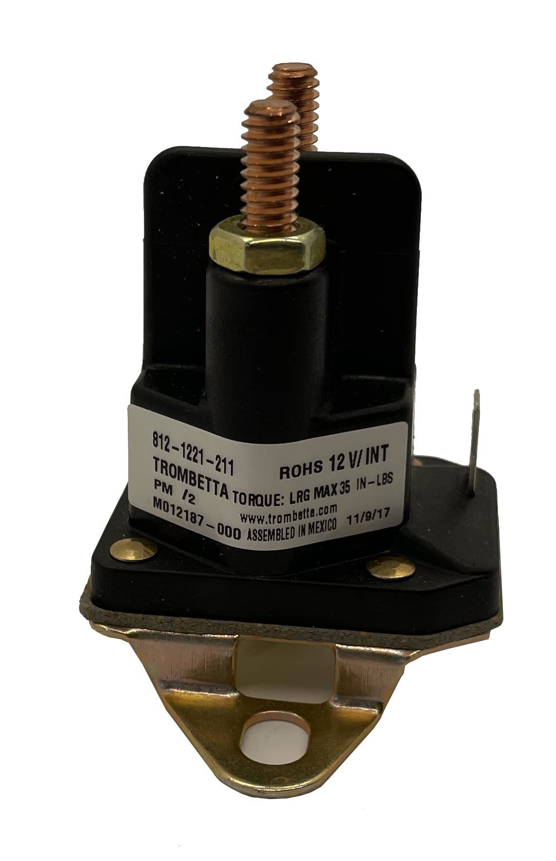 Amazon.com: Trombetta Plastic Spade Contactor 812-1221-211